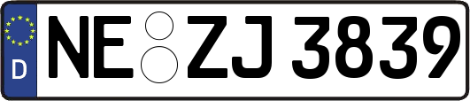 NE-ZJ3839