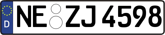 NE-ZJ4598