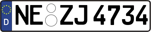 NE-ZJ4734