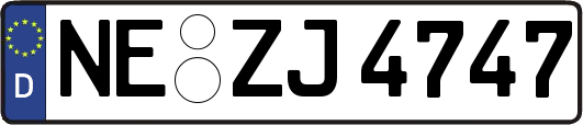 NE-ZJ4747