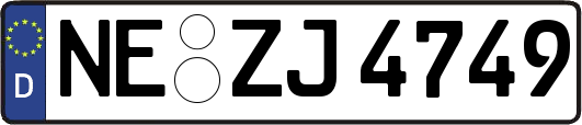 NE-ZJ4749