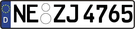 NE-ZJ4765