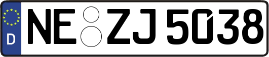 NE-ZJ5038