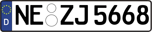 NE-ZJ5668