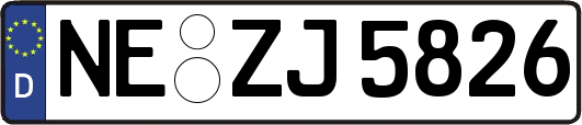 NE-ZJ5826