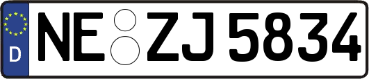 NE-ZJ5834