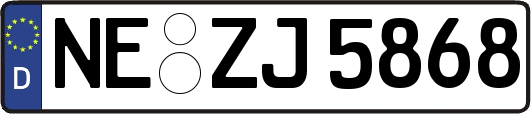 NE-ZJ5868