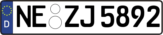 NE-ZJ5892