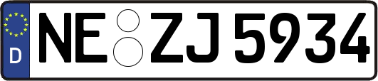 NE-ZJ5934