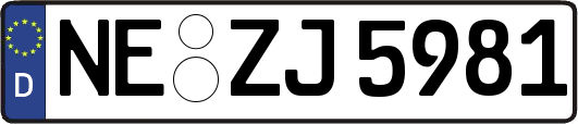 NE-ZJ5981