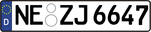 NE-ZJ6647