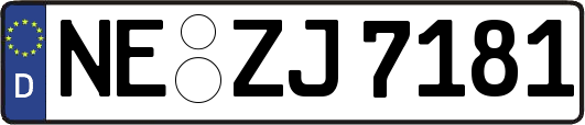 NE-ZJ7181