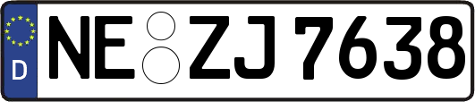 NE-ZJ7638