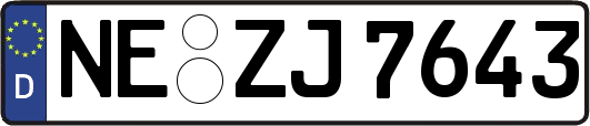 NE-ZJ7643
