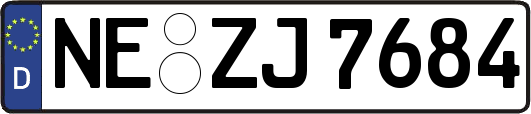 NE-ZJ7684