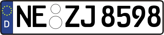 NE-ZJ8598
