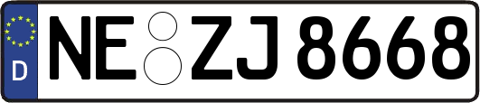 NE-ZJ8668