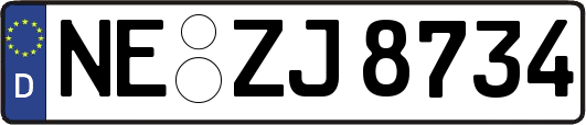 NE-ZJ8734