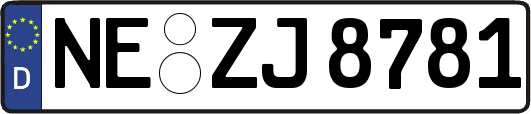 NE-ZJ8781