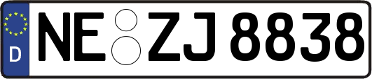 NE-ZJ8838