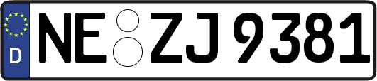NE-ZJ9381