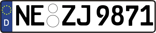 NE-ZJ9871