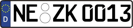 NE-ZK0013