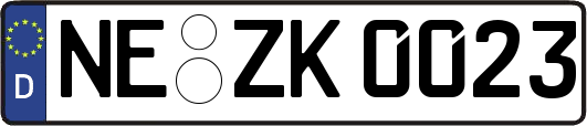 NE-ZK0023