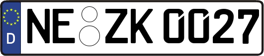 NE-ZK0027