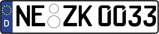 NE-ZK0033