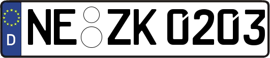 NE-ZK0203