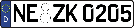 NE-ZK0205