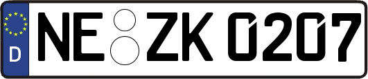 NE-ZK0207
