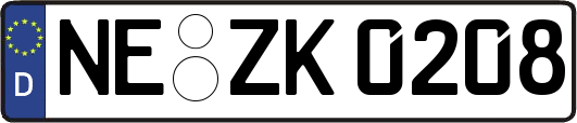 NE-ZK0208