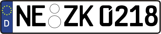 NE-ZK0218