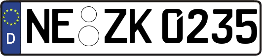 NE-ZK0235