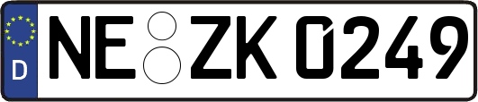 NE-ZK0249