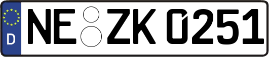 NE-ZK0251