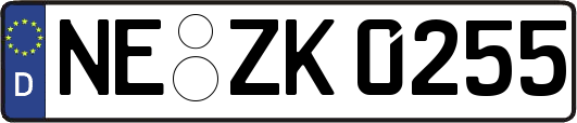 NE-ZK0255