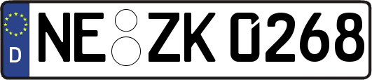 NE-ZK0268