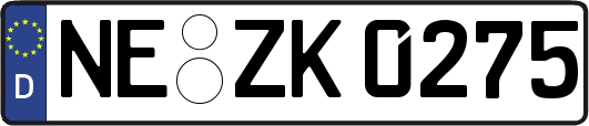 NE-ZK0275