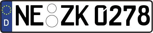 NE-ZK0278