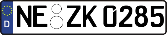 NE-ZK0285