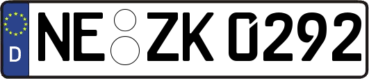 NE-ZK0292