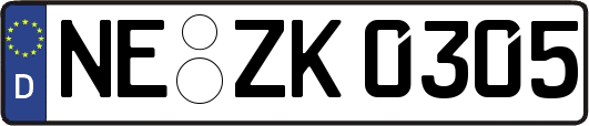 NE-ZK0305