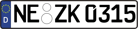 NE-ZK0315