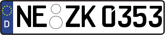 NE-ZK0353