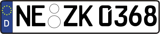 NE-ZK0368