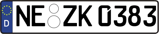 NE-ZK0383
