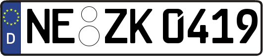 NE-ZK0419